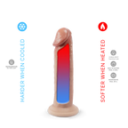 Dildo Silexd Premium Real Skin Model 2 - 19 x 4,1 CM