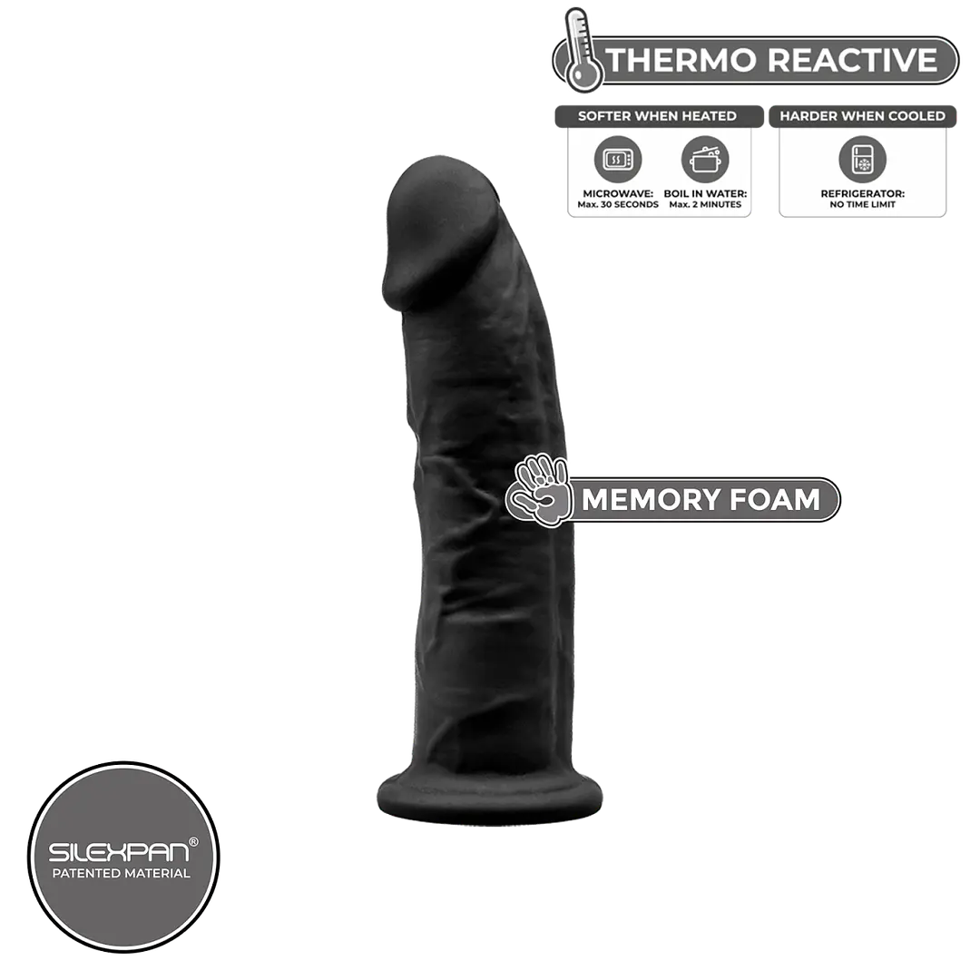 Dildo Realista Dildo Realista Termorreactivo 15 x 3,5 CM