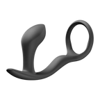 Anillo Dual Erector con Plug Anal para Próstata