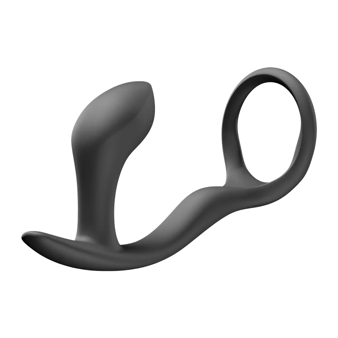 Anillo Dual Erector con Plug Anal para Próstata