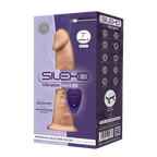 Dildo Vibrador Realista Silexd con Control Remoto 17,5 x 4,4 CM