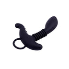 Plug Anal Texturizado con Anillo de Agarre - Kai