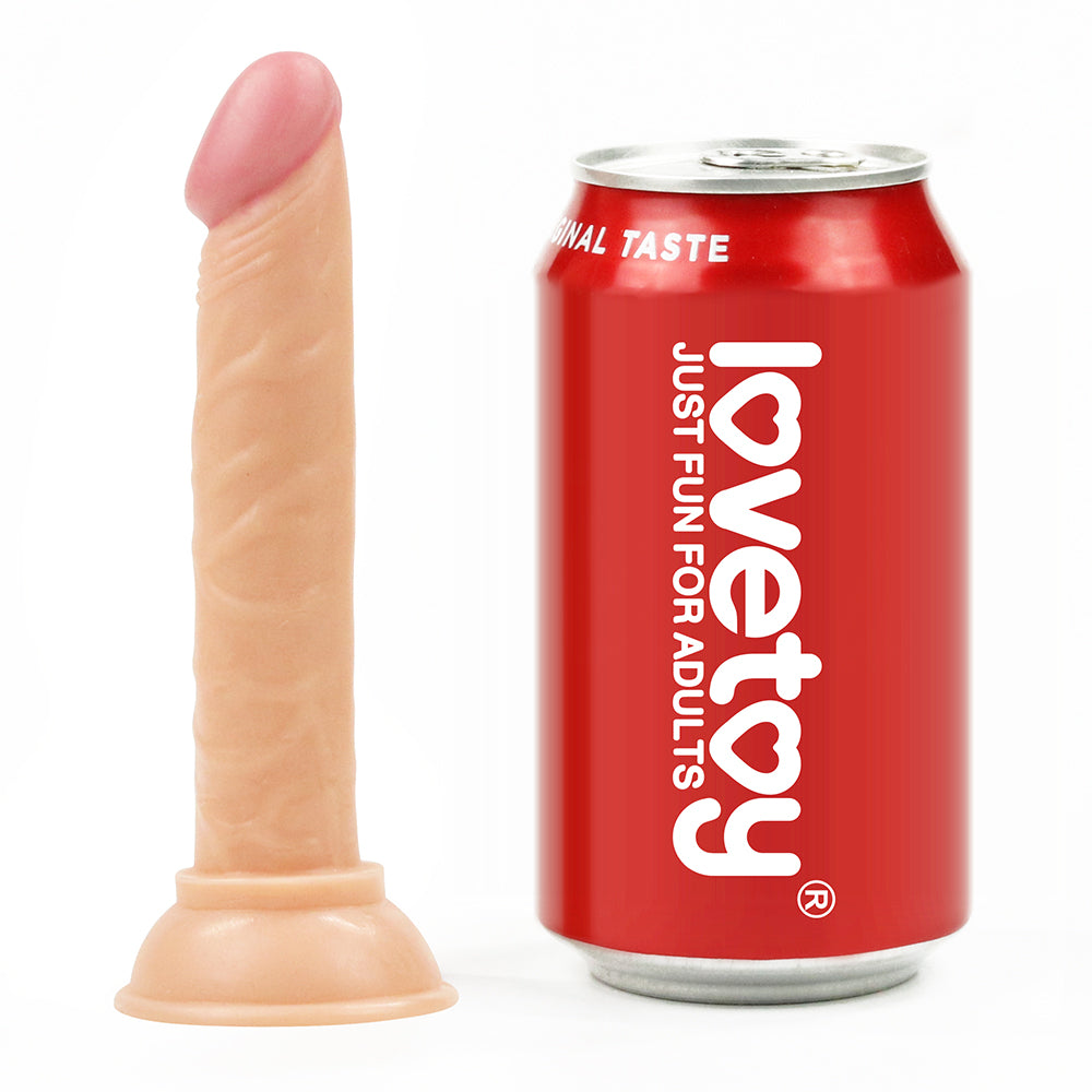 Dildo Realista Compacto Con Ventosa 14 x 2,3 CM