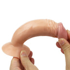 Dildo Realista Flexible Con Ventosa 16,5 x 3,8 CM
