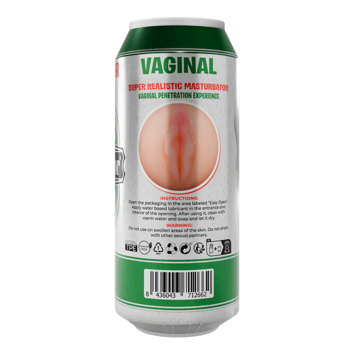 Masturbador Vaginal Realista – Discreto y Texturizado