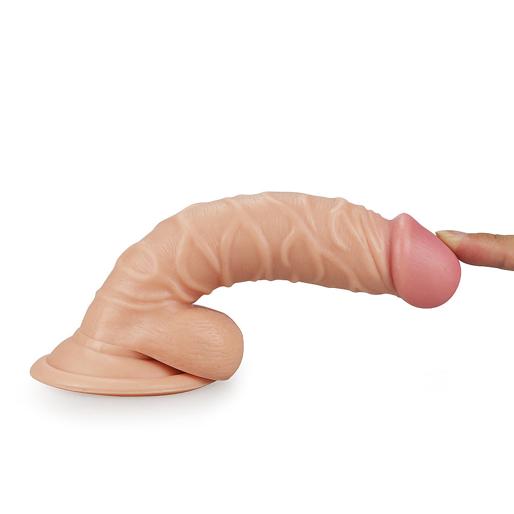 Dildo Realista Compacto con Ventosa 19 x 3,6 CM