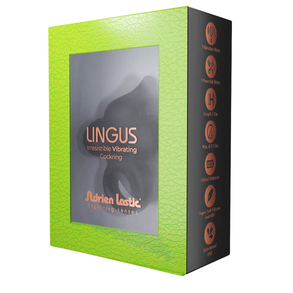 Anillo Vibrador con Lengua Estimuladora