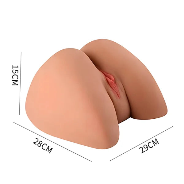 Masturbador Realístico Vagina y Ano - Mistyc