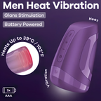 Satisfyer Men Heat Vibration – Masturbador Con Calor y 70 Vibraciones