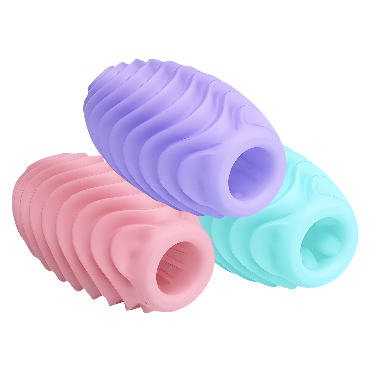 Huevo Masturbador Reversible Texturizado