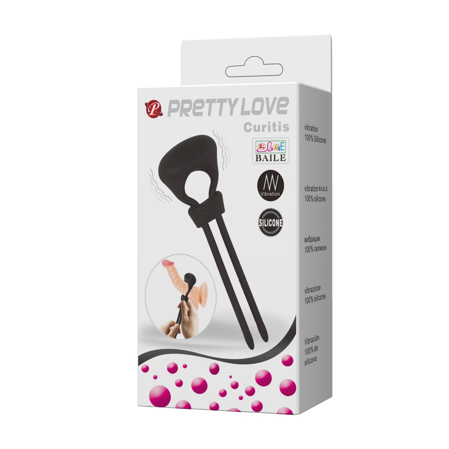 Anillo Peneano Vibrador de Silicona – Firmeza y Doble Estimulación