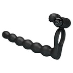 Anillo Vibrador con Estimulador Anal 10 Funciones