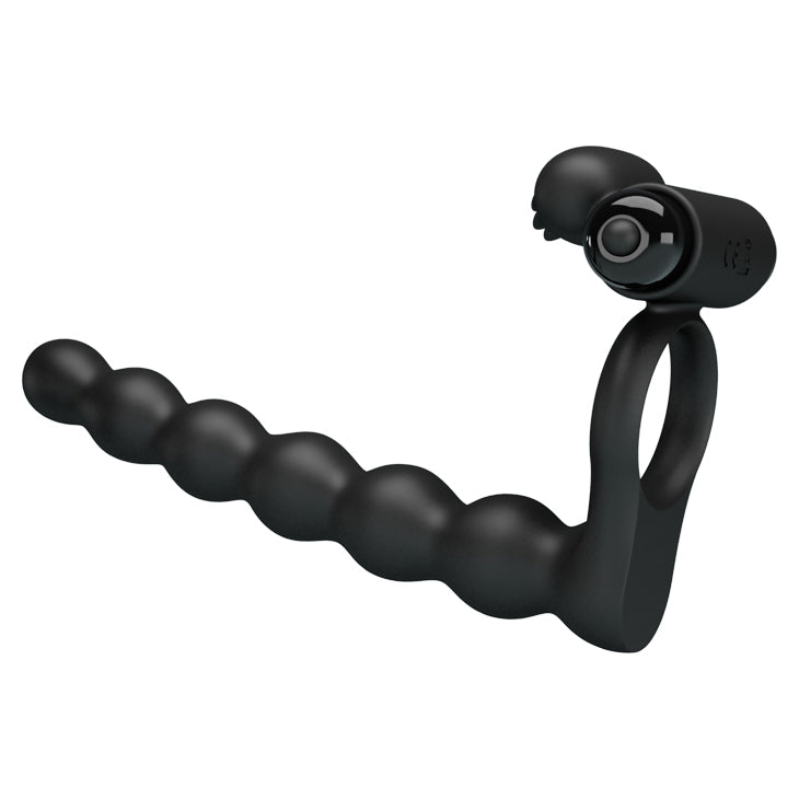 Anillo Vibrador con Estimulador Anal 10 Funciones