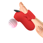 Vibrador de Dedo con Succión y Electroestimulación