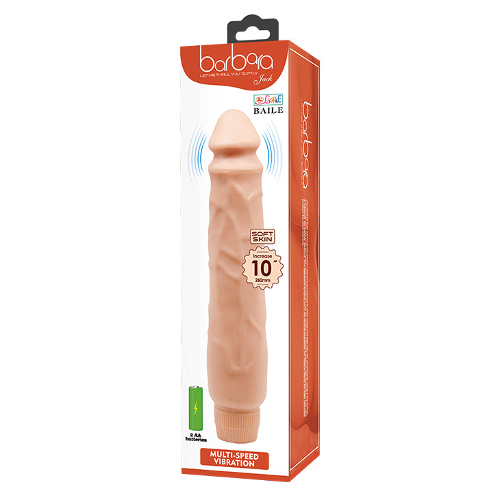 Dildo Vibrador Realista Jack 26 x 4,5 CM