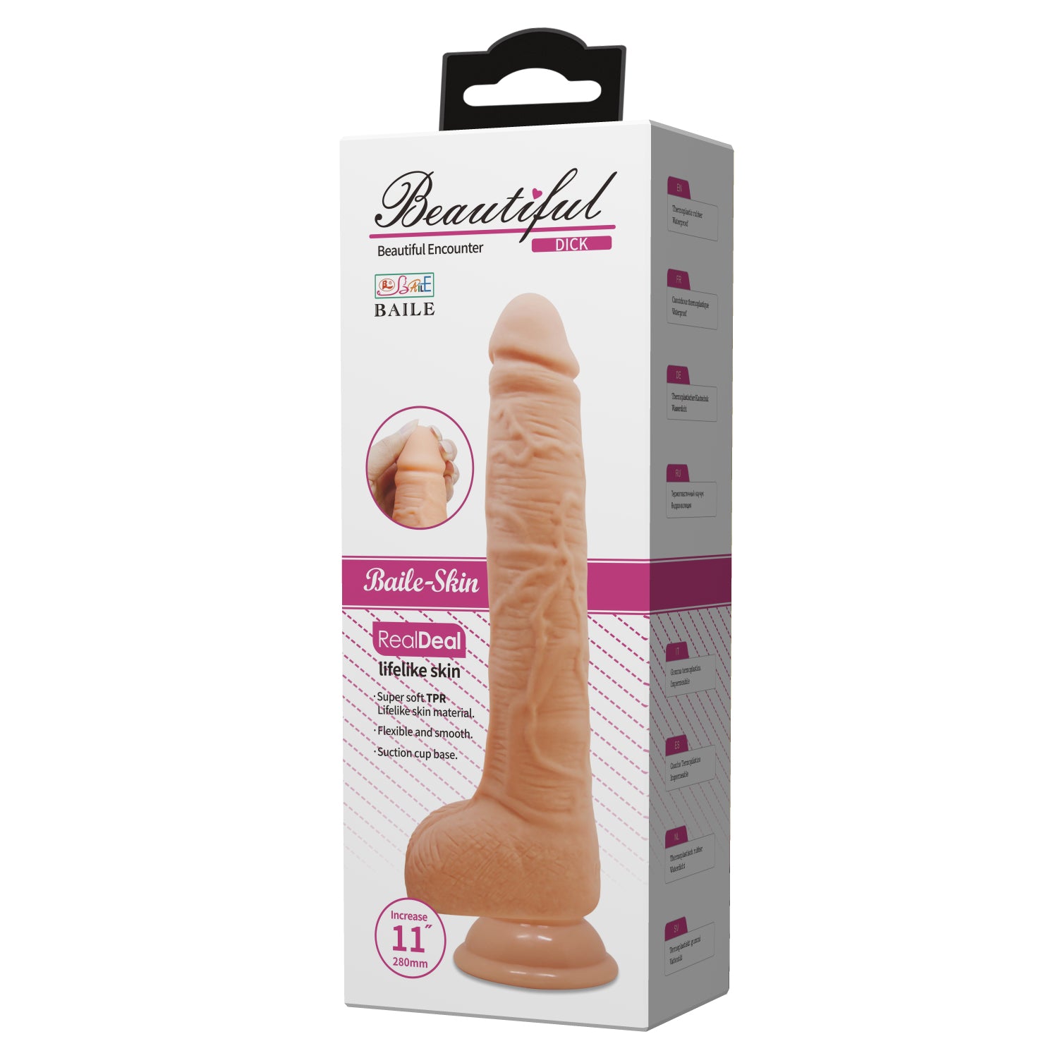 Dildo Realistico - Zeus 27 x  4,2 CM