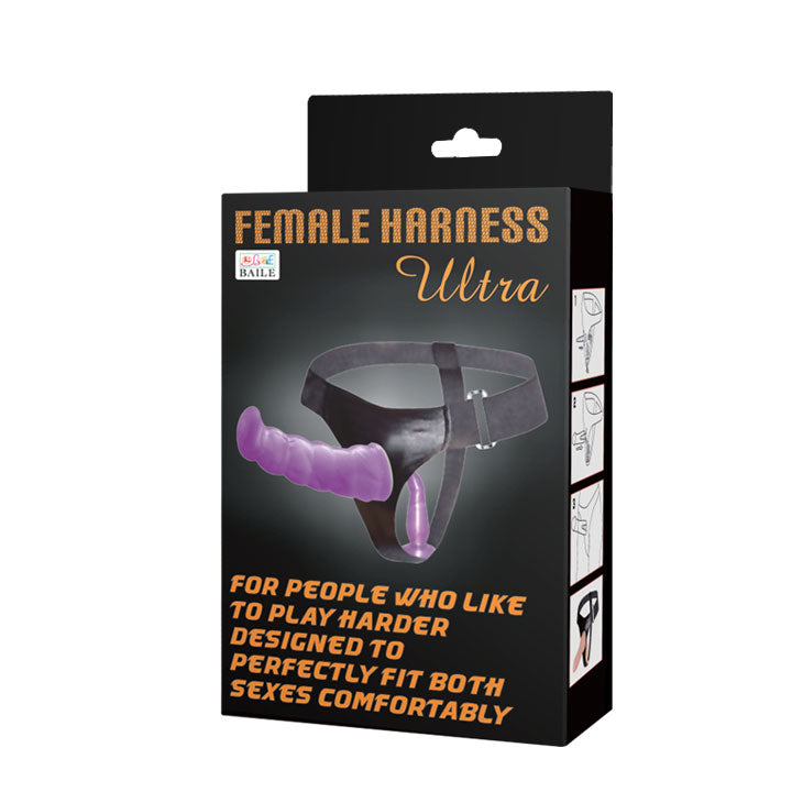 Arnés Strap-On Ajustable de Doble Estimulación