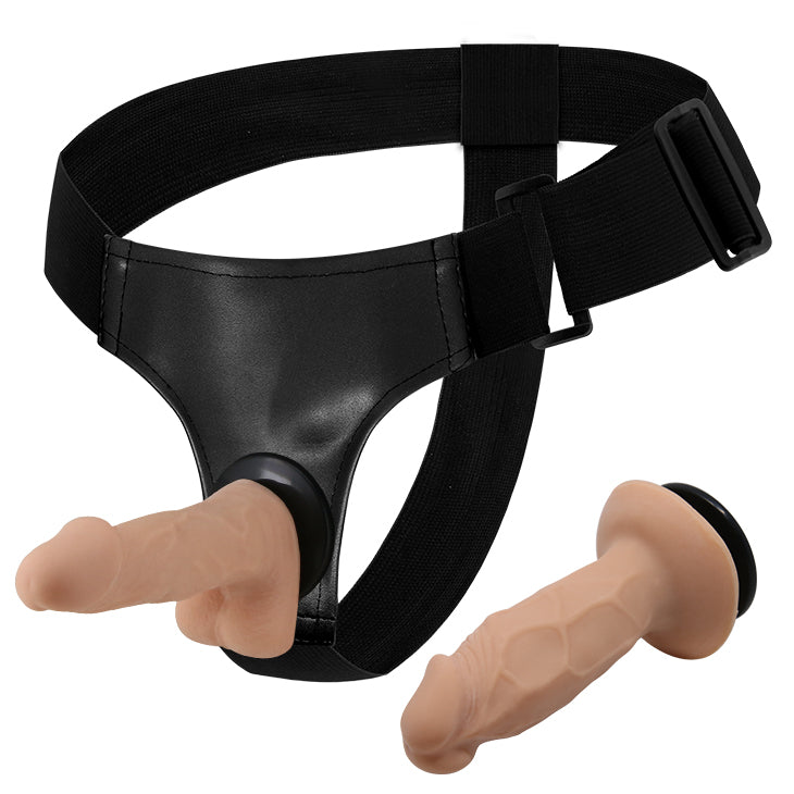 Arnés Strap-On con 2 Dildos Intercambiables