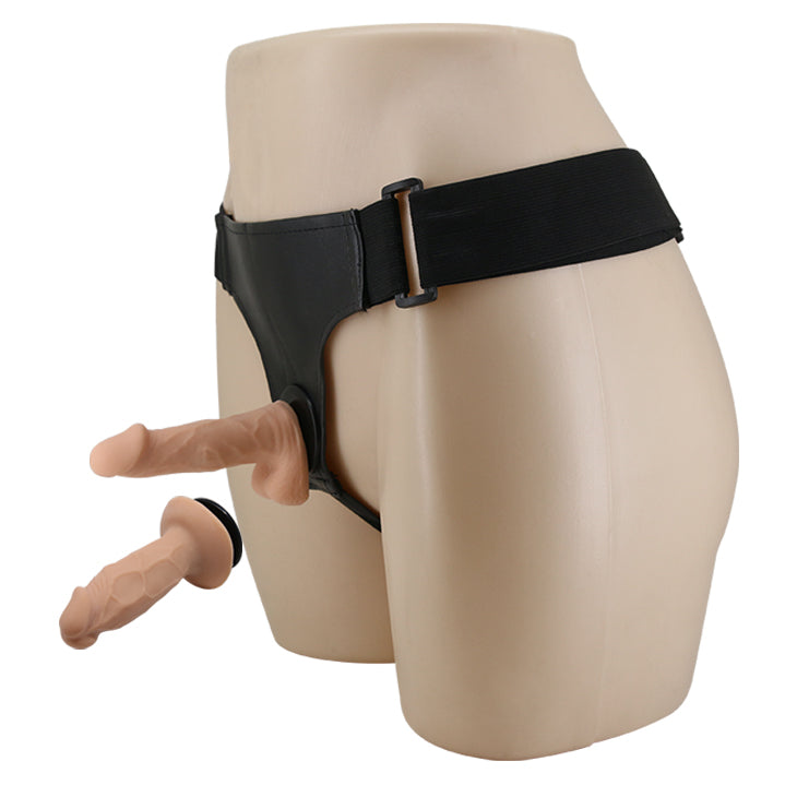 Arnés Strap-On con 2 Dildos Intercambiables