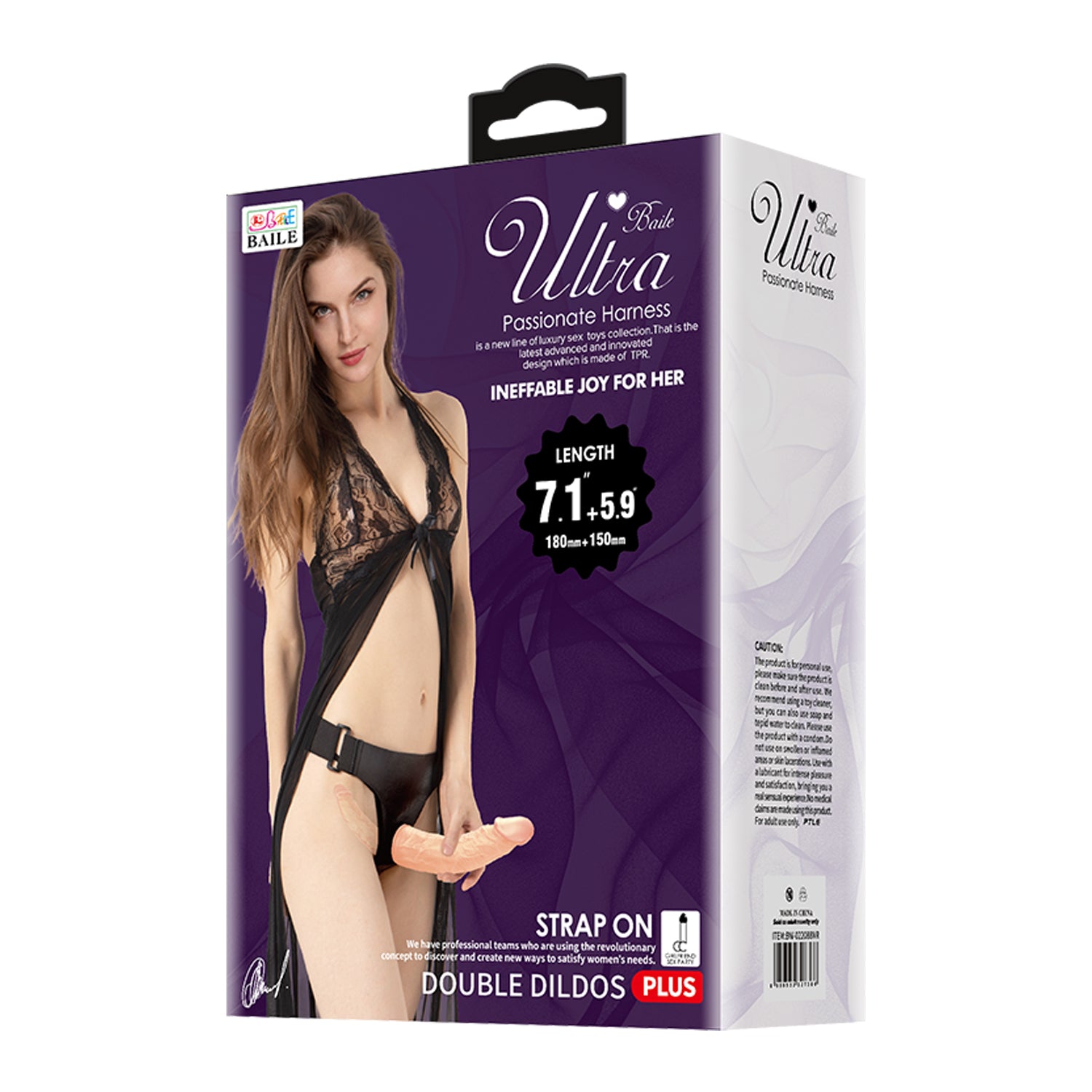 Arnés Strap-On con Dildo Doble Estimulación