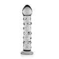 Plug Anal de Vidrio Templado con Relieves