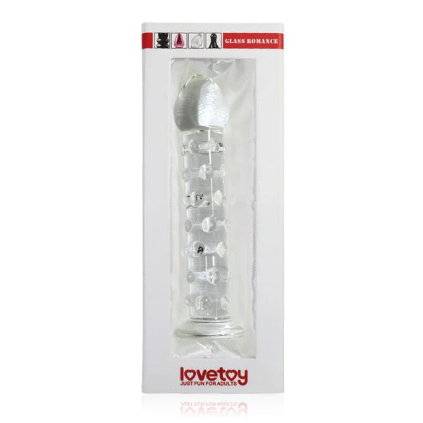 Plug Anal de Vidrio Templado con Relieves