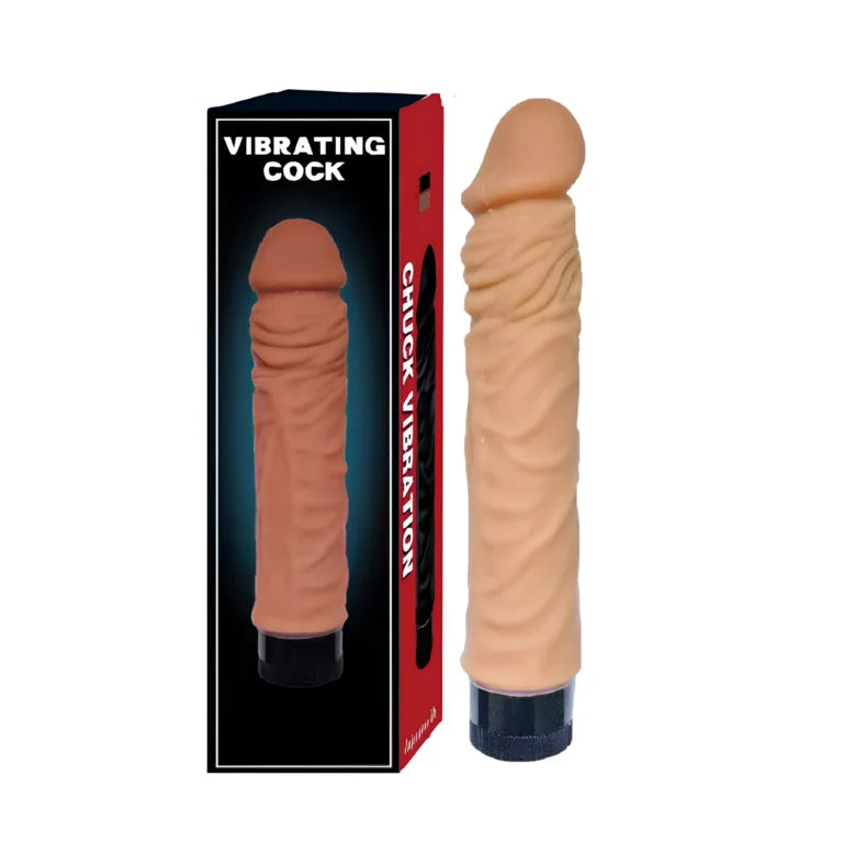 Dildo Vibrador Soft Skin 18,5 x 3,6 CM