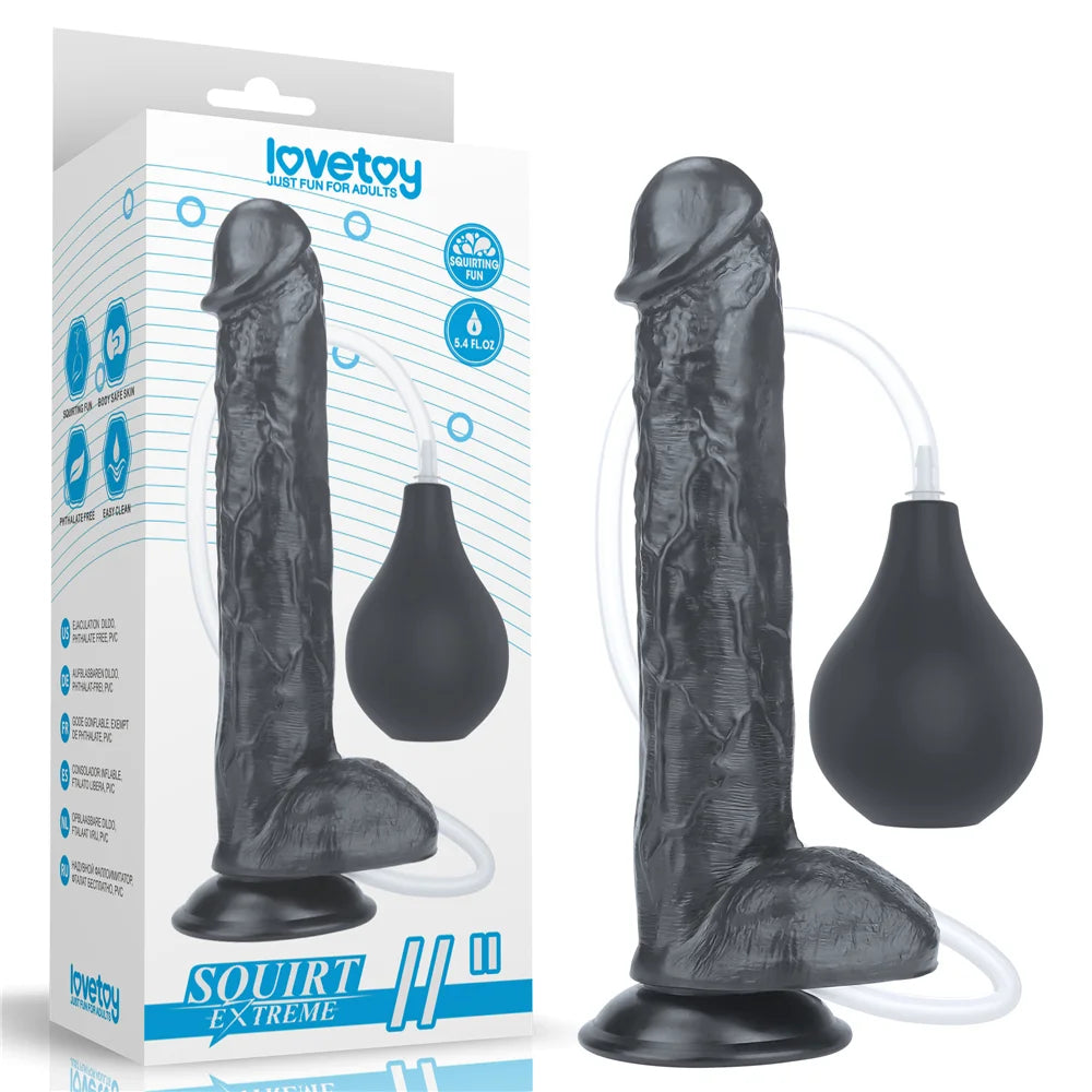 Dildo Eyaculador Realista Squirt 28 x 4,8 CM