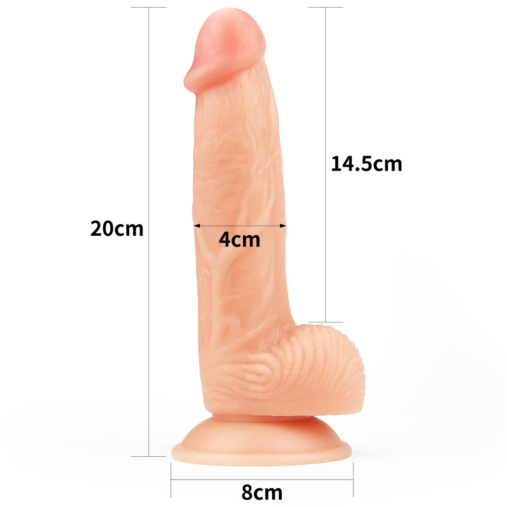 Dildo Realista Ultra Suave 20 x 4 CM