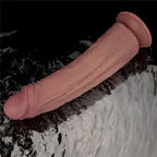 Dildo Realista Vibrador Doble Densidad 26,8 x 6 CM