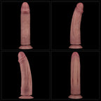 Dildo Realista Vibrador Doble Densidad 26,8 x 6 CM