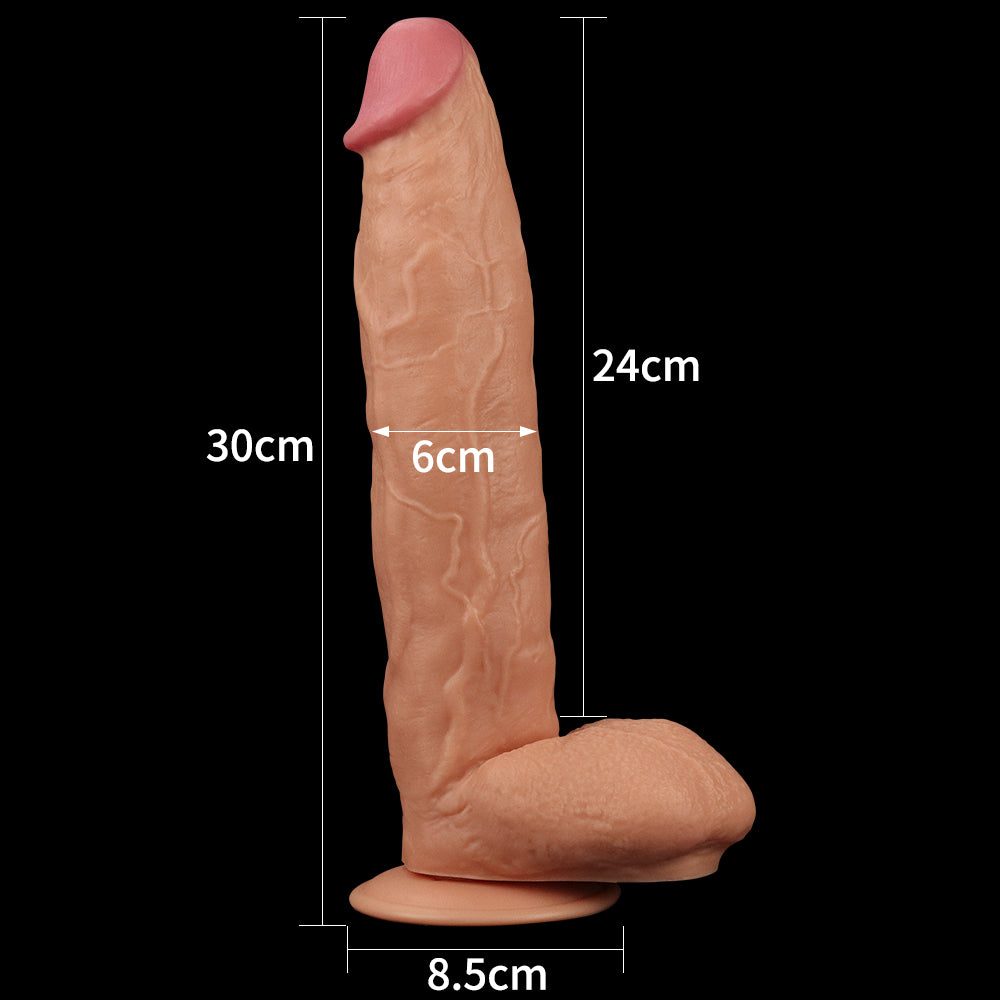 Dildo Realista King Size 30 x 6 CM