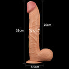 Dildo Realista XXL Extra Grande 33 x 5,5 CM