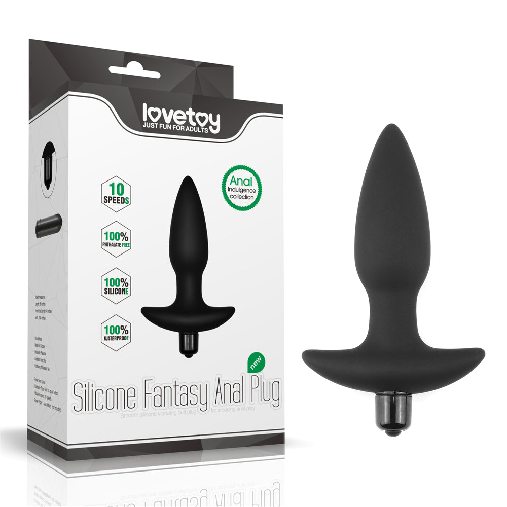 Fantasy Plug Vibrador – 10 Modos de Vibración