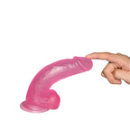 Dildo Realista Jelly Curvo 20,3 x 4,4 CM