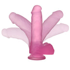 Dildo Realista Jelly Flexible 18 x 3,5 CM
