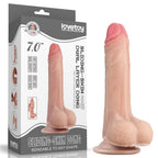 Dildo Realista 18 x 3,6 CM Dual Layer – Doble Capa con Piel Deslizante
