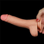 Dildo Realista 18 x 3,6 CM Dual Layer – Doble Capa con Piel Deslizante
