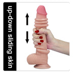 Dildo Realista 18 x 3,6 CM Dual Layer – Doble Capa con Piel Deslizante