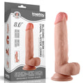 Dildo Realista Dual Layer 21 x 4,3 CM – Piel Deslizante