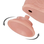 Dildo Realista Dual Layer 21 x 4,3 CM – Piel Deslizante