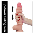 Dildo Realista Dual Layer 21 x 4,3 CM – Piel Deslizante