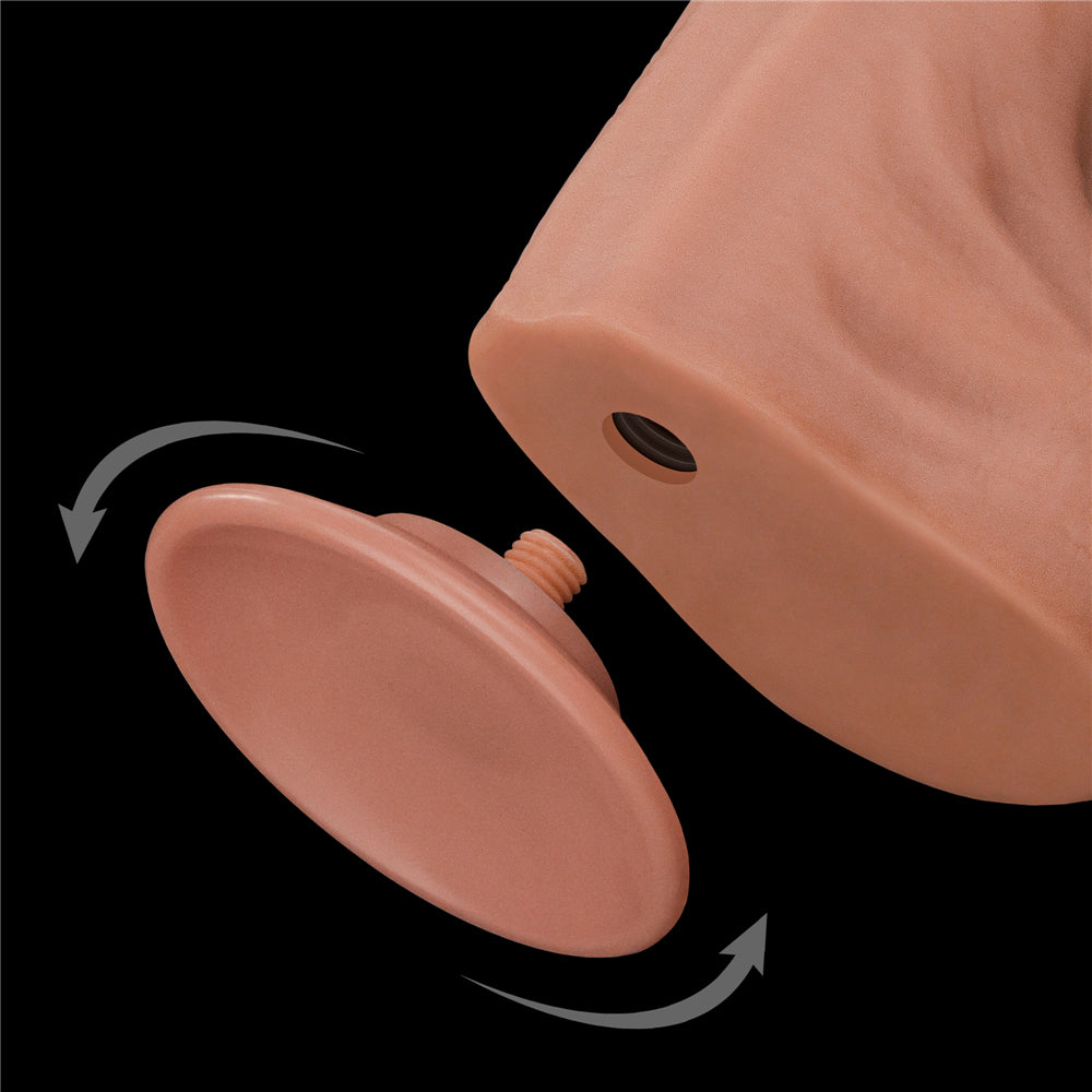 Dildo Realista XXL Dual Layer 36 x 6,6 CM