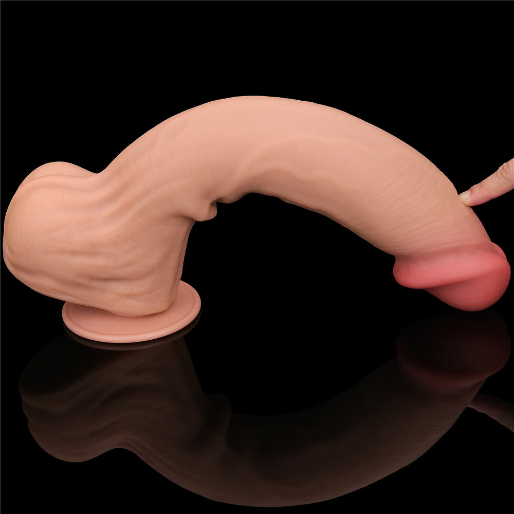 Dildo Realista XXL Dual Layer 36 x 6,6 CM