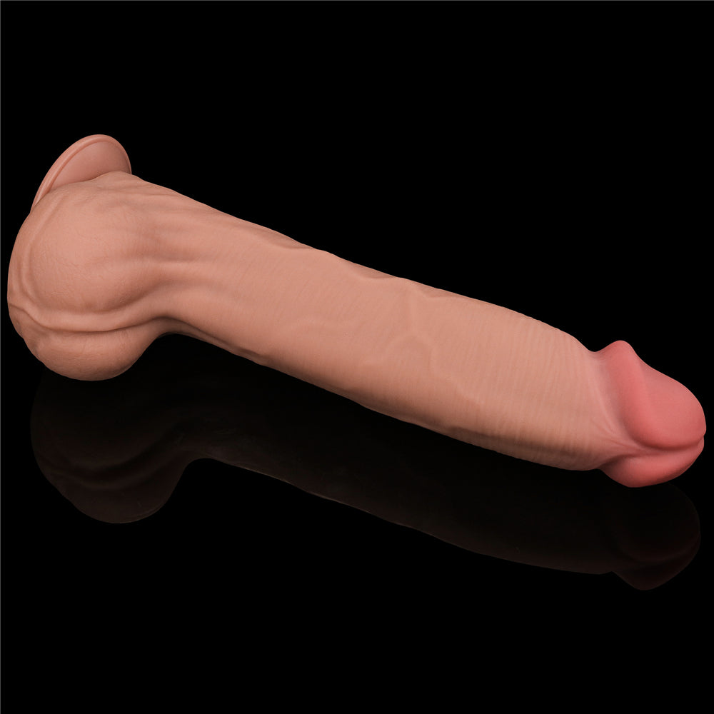 Dildo Realista XXL Dual Layer 36 x 6,6 CM