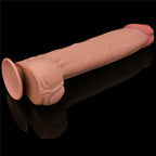 Dildo Realista XXL Dual Layer 36 x 6,6 CM