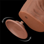 Dildo Realista XXL Dual Layer 36 x 6,6 CM