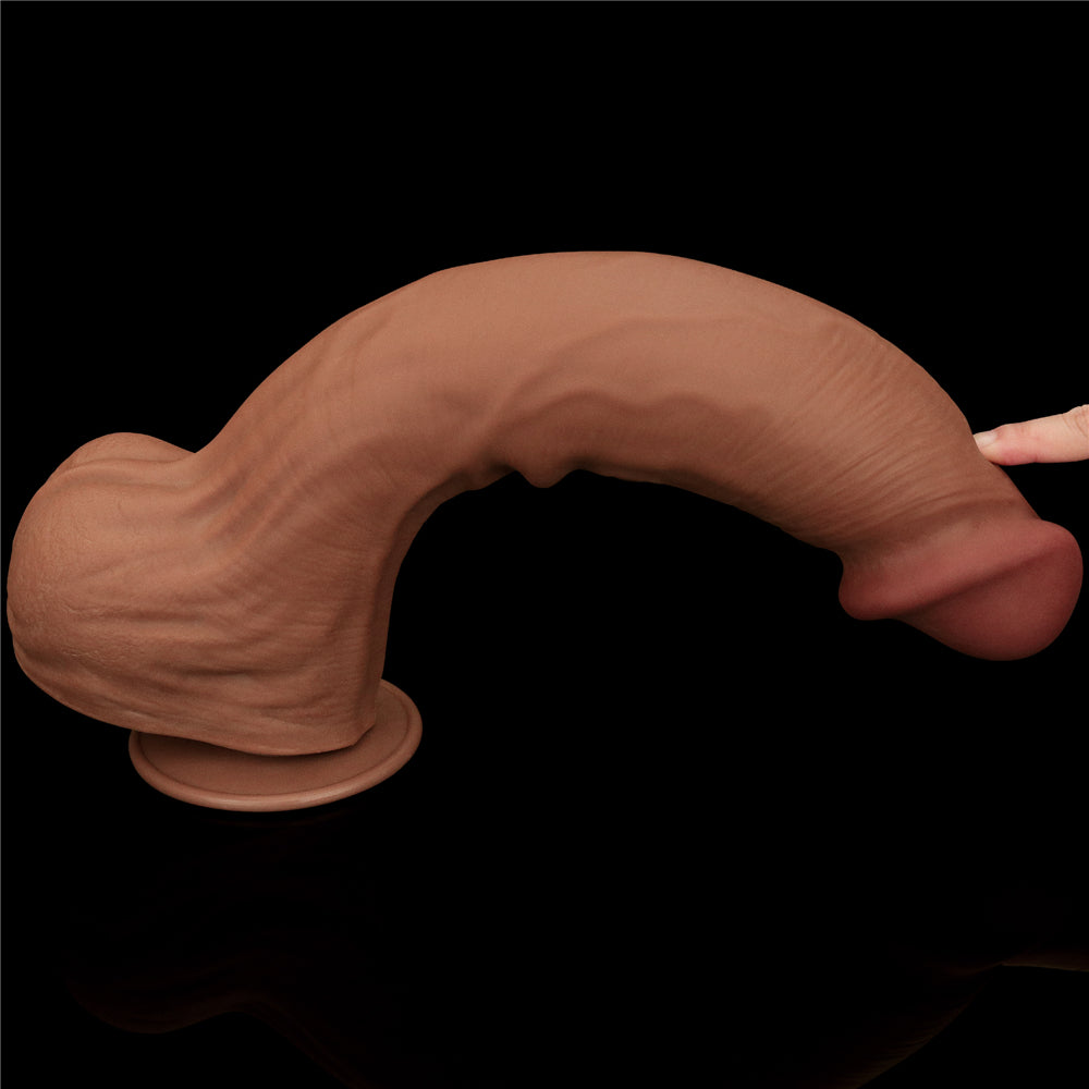 Dildo Realista XXL Dual Layer 36 x 6,6 CM