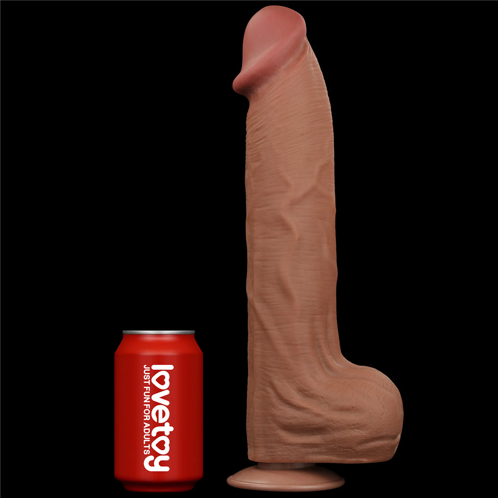 Dildo Realista XXL Dual Layer 36 x 6,6 CM