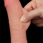 Dildo Realista Curvo Dual Layer 19,5 x 3,5 CM